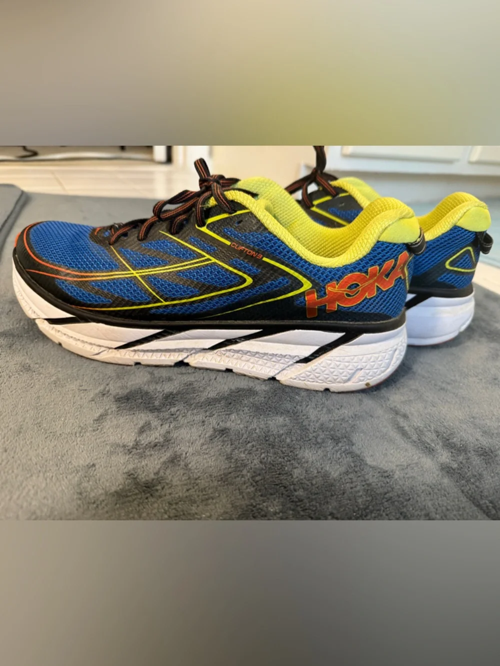 Hoka One Clifton 3 Running Sneakers - Picture 1 of 8